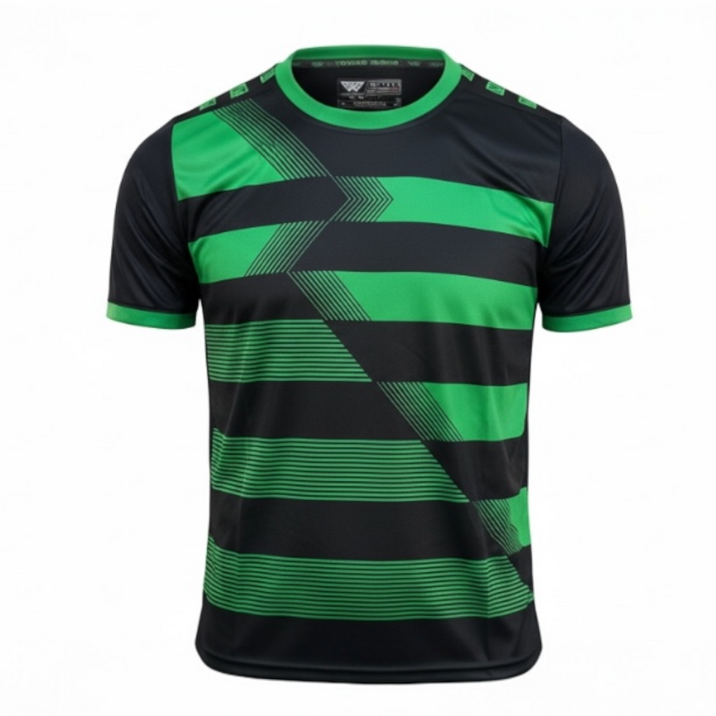 WAR Black/green shirt