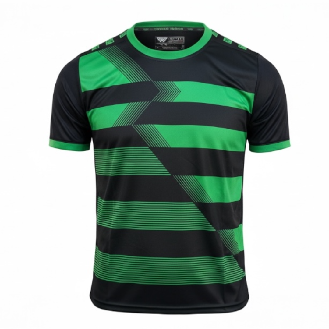 WAR Black/green shirt