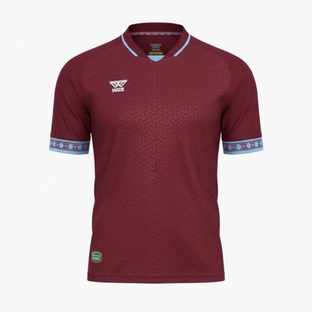 WAR Burgundy/Baby Blue